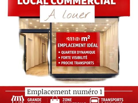 Local/bureau &agrave; louer GRENOBLE – LOCAUX PROFESSIONNELS DE 123 M&sup2; – EMPLACEMENT STRAT&Eacute;GIQUE ET FORTE VISIBILIT&Eacute; 1736 38100 Grenoble