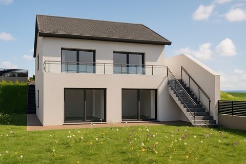   Maison 133 m� � 3 chambres � Terrasse � Garage � Grindorff-Bizing (57480) Maison - 5 pi�ce(s) - 134 m�