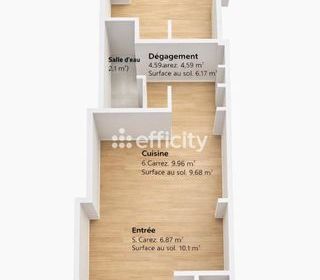  Appartement � vendre 2 pi�ces 82 m�