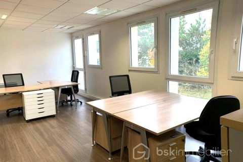 Bureaux r&eacute;cents 85m&sup2; meubl&eacute;s, avec parking - A LOUER 1600 78100 Saint germain en laye