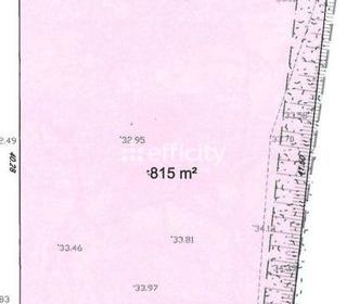  Terrain � vendre 815 m�