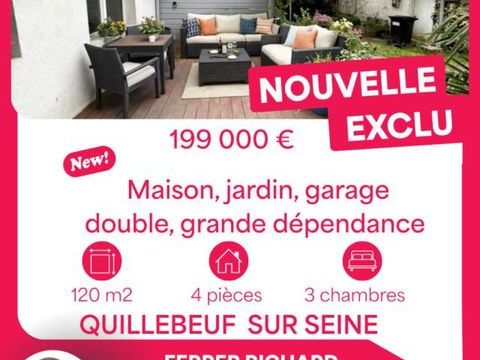   Maison 117m�  avec vue sur la Seine Maison - 4 pi�ce(s) - 117 m�