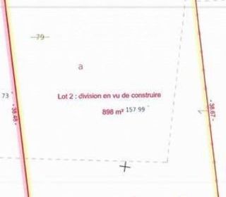  Terrain � vendre 898 m�