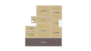  Appartement � vendre 4 pi�ces 75 m�