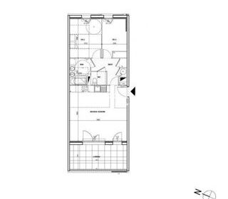  Appartement � vendre 3 pi�ces 65 m�