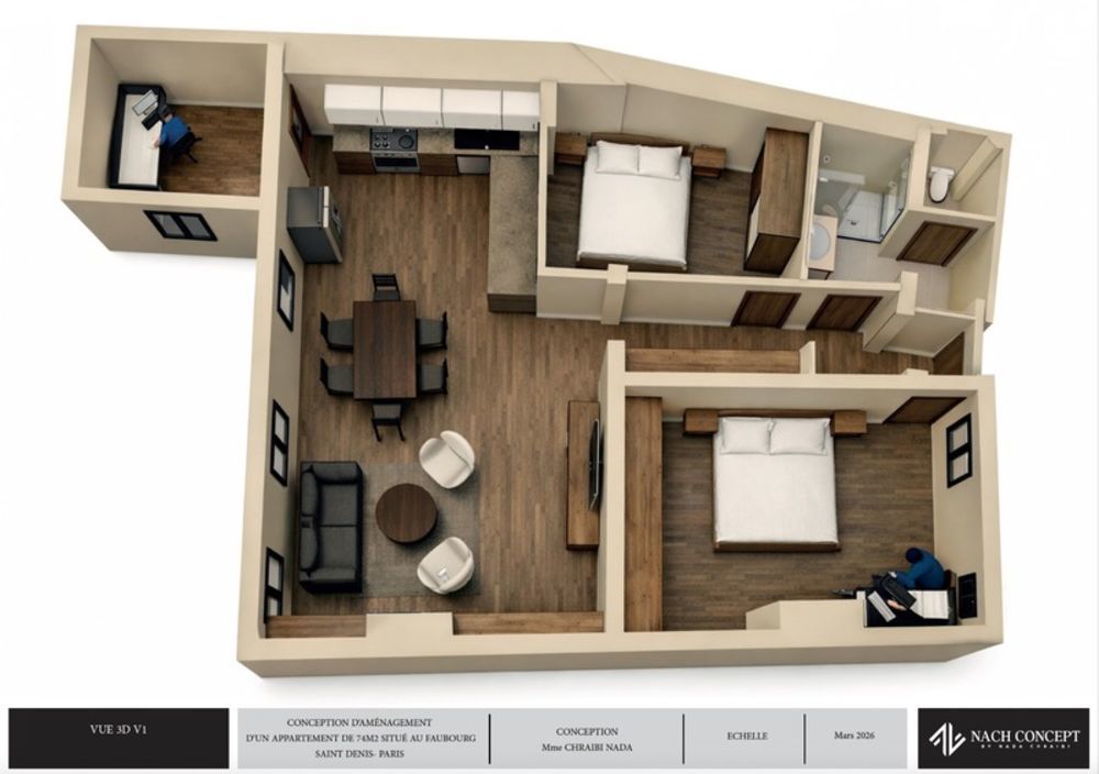 � vendre  Appartement Paris 10