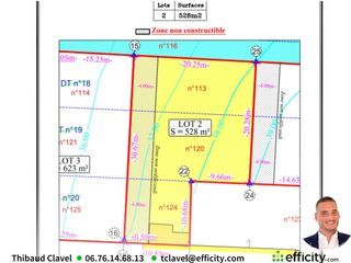  Terrain � vendre 528 m�