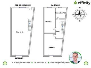  Maison � vendre 3 pi�ces 72 m�