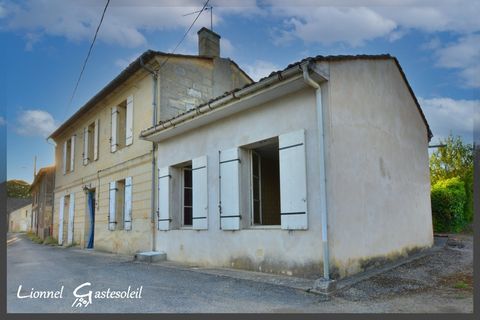   Maison � vendre en pierres avec jardin 6 pi�ces SAINT LAURENT DES COMBES (33) proche de SAINT EMILION Maison - 6 pi�ce(s) - 120 m�