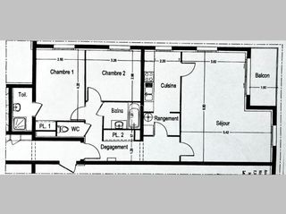  Appartement � vendre 3 pi�ces 82 m�