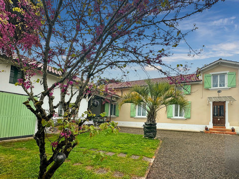   Maison � vendre de 155 m2 de surface habitable � LADEVEZE RIVIERE (32) avec 3330 m2 de jardin Maison - 5 pi�ce(s) - 155 m�