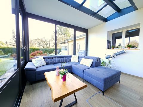   SAVIGNEUX (01) Maison � vendre 125 m2, 6 pi�ces, 3 chambres avec terrasse, jardin, garage double Maison - 6 pi�ce(s) - 126 m�