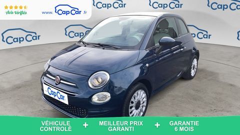 Fiat 500 C 1.2 69 Lounge - Toit ouvrant 2019 occasion Pont L Eveque 14130