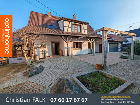   Exclusivit� � Weyersheim � Maison familiale 165 m� - 8 pi�ces - 4 Chambres - Grand garage Maison - 7 pi�ce(s) - 165 m�