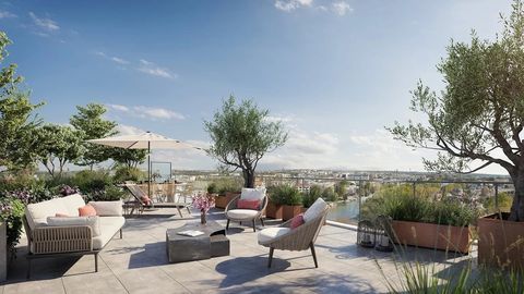   **RARE � 400m Gare T4 DERNIER ETAGE avec TERRASSE + PARKINGS + CAVE** Appartement - 4 pi�ce(s) - 101 m�