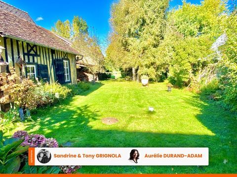   Maison � colombages, grand s�jour, 4 chambres, Jardin et D�pendance - Saint-Julien-le-Faucon (14140) Maison - 6 pi�ce(s) - 185 m�