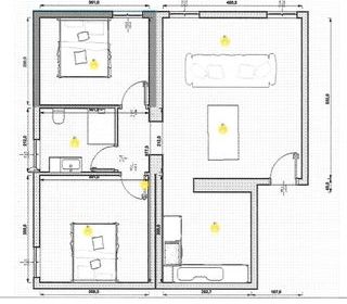  Appartement � vendre 3 pi�ces 64 m�