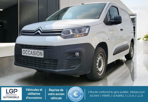 Citro&euml;n Berlingo 1&deg; Main 8.333HT 1.5 HDI Pack Club 2pl T&eacute;l/Clim/R&eacute;gul/Lim 2020 occasion Abbecourt 60430