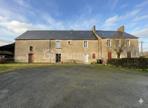   ***MAISON FAMILIALE***PROJET GITES CHAMBRES D HOTES IDEAL *** 226 M� LES VEYS Maison - 10 pi�ce(s) - 226 m�