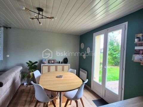   Maison cl� en main � 85 m� sur terrain de 1 000 m� � Fibre, po�le neuf � � 10 min des commodit�s Maison - 5 pi�ce(s) - 85 m�