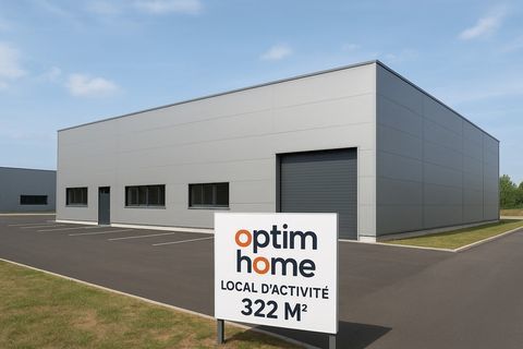 &Agrave; vendre � Local d'activit&eacute; r&eacute;cent de 322 m&sup2; sur 1 160 m&sup2; de terrain � ALLAIRE (56) 277920 56350 Allaire