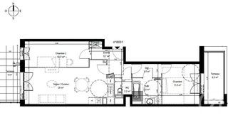  Appartement � vendre 3 pi�ces 66 m�