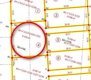  Terrain � vendre 530 m�