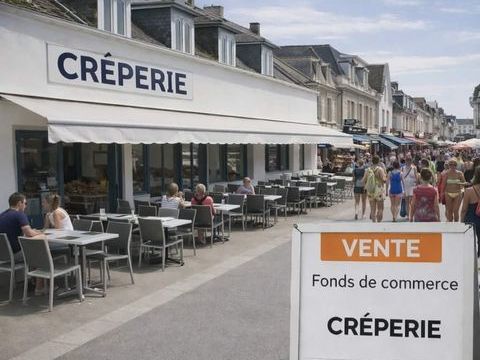 ? VENTE DE FONDS DE COMMERCE – RESTAURANT / CR&Ecirc;PERIE – EMPLACEMENT N&deg;1 - bord de mer 198800 56750 Damgan