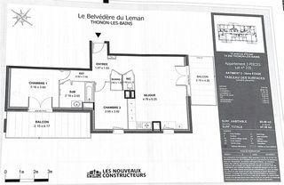  Appartement � louer 3 pi�ces 65 m�