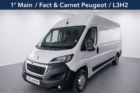 Peugeot Boxer 1&deg; Main / 2.2l B HDI 120cv Pack Asphalt 3 places L3H2 GPS/Ca 2022 occasion Abbecourt 60430