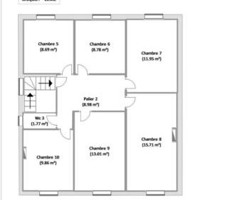  Maison � vendre 15 + pi�ces 320 m�