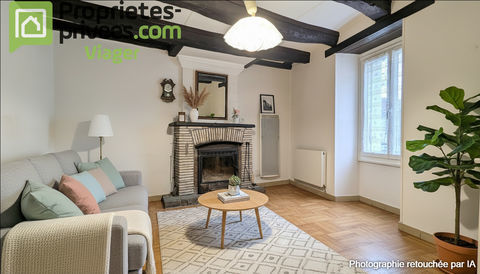   Maison de pays Antogny Le Tillac.Vente � termes libre Maison - 4 pi�ce(s) - 72 m�