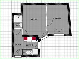  Appartement � vendre 2 pi�ces 34 m�