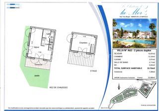  Maison � vendre 2 pi�ces 34 m�