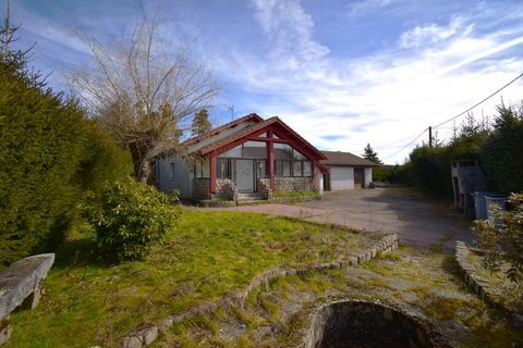   Maison avec grand atelier et terrain plat Maison - 5 pi�ce(s) - 85 m�