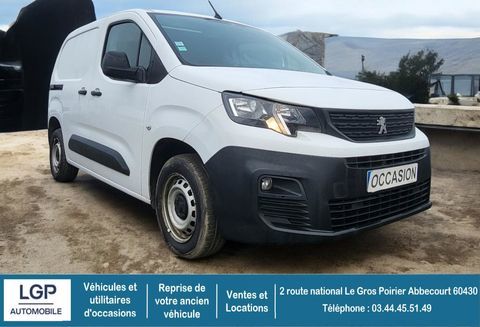 Peugeot Partner 1&deg; Main 1.5 B hdi 100cv Premium 3pl GPS/T&eacute;l/Clim/R&eacute;gul 2020 occasion Abbecourt 60430