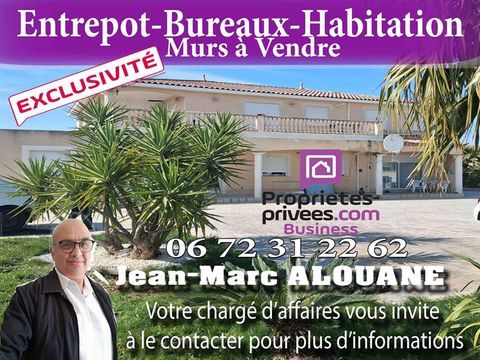 VIC LA GARDIOLE - ENTREPOT, HABITATION, GARAGE 2708000 34110 Vic la gardiole