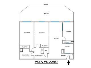  Appartement � vendre 4 pi�ces 80 m�