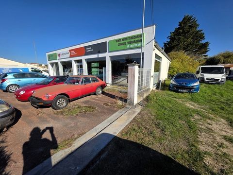 EXCLU CAPIFRANCE au  CHATEAU D'OLERON (17), A Vendre Murs & Fonds commerce garage mécanique autos renommée 760000 17480 La gaconniere