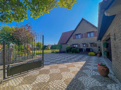   Dpt Pas-De-Calais(62) , � vendre propri�t� P(8) de 304m2 , terrain de 3000m2 ,double garages, v�randa , pergola , cave � vins Maison - 8 pi�ce(s) - 295 m�