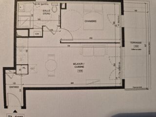  Appartement � vendre 2 pi�ces 44 m�