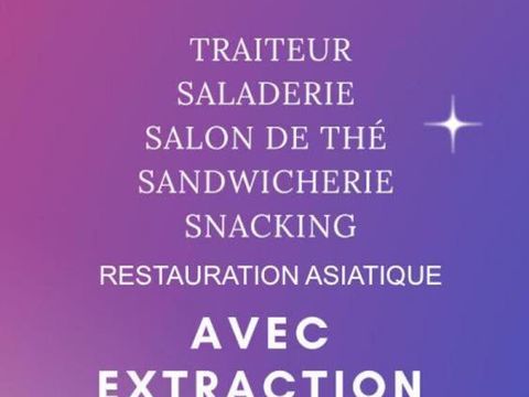 75011 PARIS : SALON DE TH&Eacute; SNACK RESTAURATION 52 M&sup2; - EXTRACTION - POSSIBLE POUR UN BAR - RESTAURANT - TRAITEUR - RUE VIVANTE ET 71500 75011 Paris