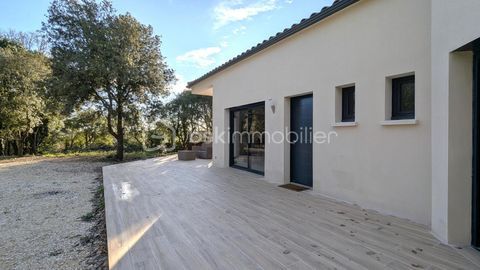   Villa contemporaine de plain-pied � 4 chambres Maison - 5 pi�ce(s) - 128 m�