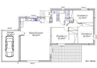  Maison 4 pi�ces 105 m� Les angles