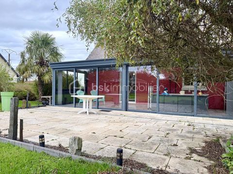   Pavillon 95m2 au sol � BOISSEY-LE-CHATEL 27520 - 3 chambres, double s�jour ouvert sur cuisine, v�randa, sous-sol, garage, jardin Maison - 5 pi�ce(s) - 95 m�