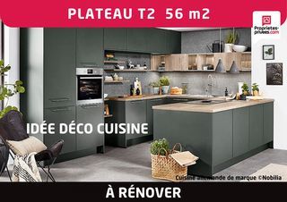  Appartement � vendre 2 pi�ces 56 m�