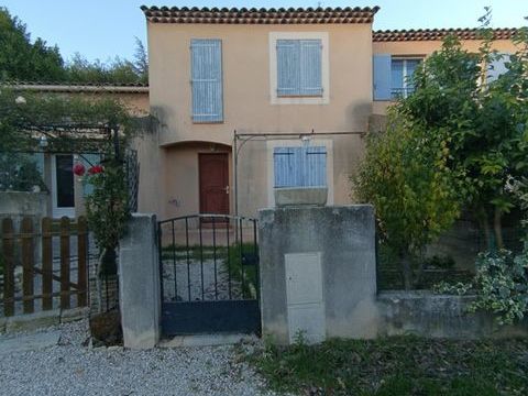   Maison mitoyenne  � vendre au calme, � SAINT MARTIN DE LA BRASQUE (84) Maison - 4 pi�ce(s) - 75 m�
