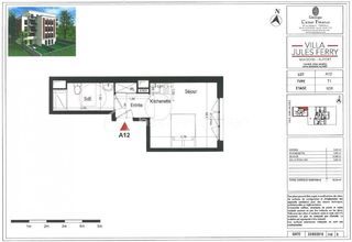  Appartement � vendre 1 pi�ce 21 m�