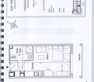  Appartement � vendre 1 pi�ce 27 m�