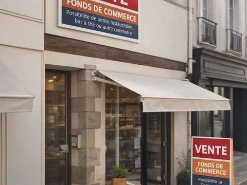&Agrave; VENDRE � FONDS DE COMMERCE EN HYPERCENTRE DE VANNES 37500 56000 Vannes